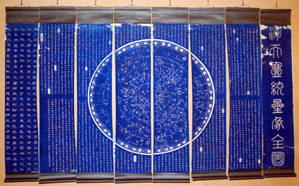 渾天一統星象全図