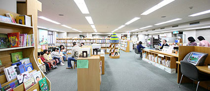 金光図書館遠景