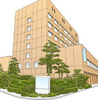 金光図書館の外観